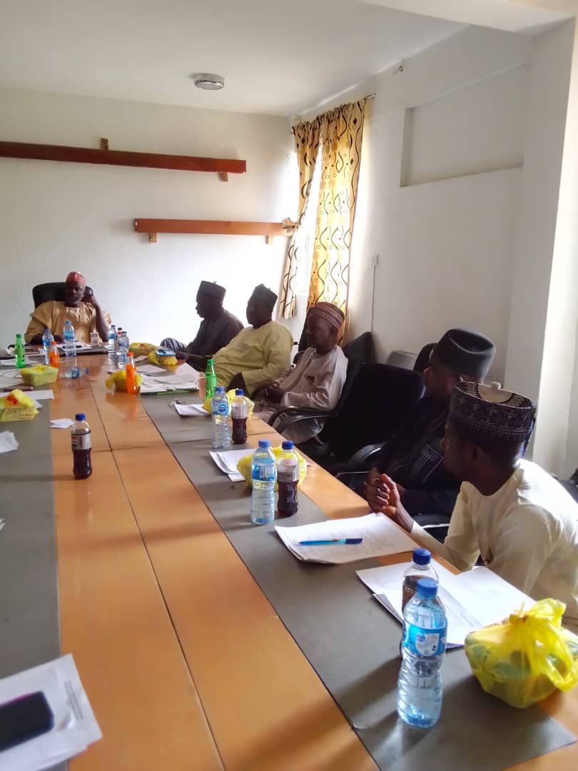 The first management meeting of the new year 2025 was held on Thursday, 13th February 2025. It was chaired by the Executive Secretary of the Science and Technical Education Board, Prof. Abbas Ja'afaru Badakaya